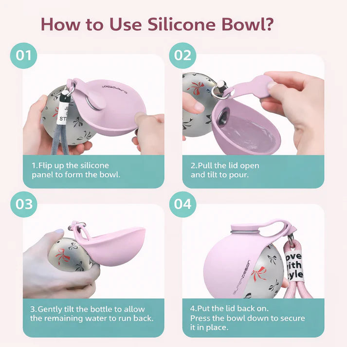 Portable Dog Water Bottle