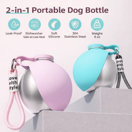Portable Dog Water Bottle
