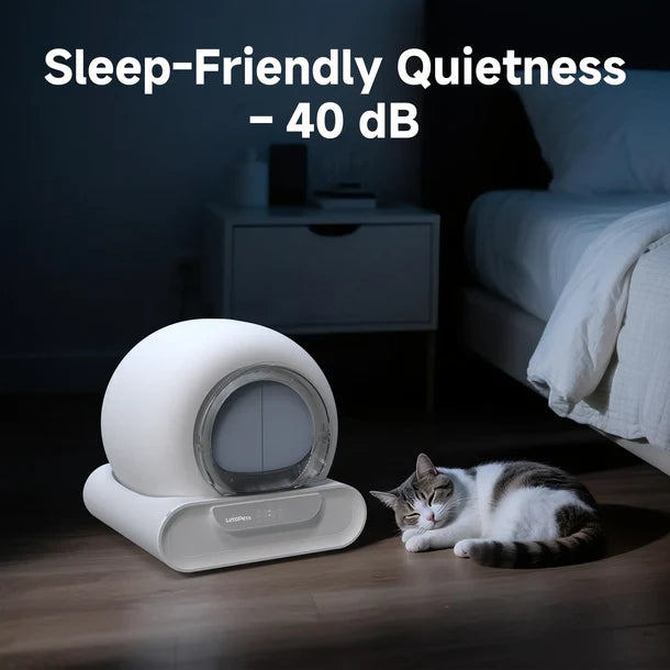 Smart Self-cleaning Cat Litter Box | LeloPets D1